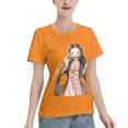 thumbnail image 2 of Women's Basic Short Sleeve T-Shirt Demon Slayer Blade Nidouzi, 2 of 6