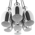 thumbnail image 3 of Goodwill Metal Chandelier in Silver, 3 of 5