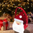thumbnail image 1 of onlyliua Liquidación Bolso de Mano de Papá Noel de Franela Roja Navideña, Bolsa de Embalaje Pequeña para El Hogar, Bolsa de Manzanas, Bolsa de Dulces, Adornando Muñecos Navideños, Bolsa de Papá Noel, 1 of 6