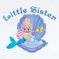 thumbnail image 2 of CafePress - Lil Mermaid Little Sister Infant Bodysuit - Baby Light Bodysuit, Size Newborn - 24 Months, 2 of 4