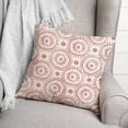 thumbnail image 3 of Creative Products Boho Circles Pink 18 x 18 Indoor / Outdoor Pillow, 3 of 3