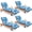 3#, variant on Waterproof Outdoor Chaise Lounge Chair Cushion with Ties, 75 x 23 x 5 Inches, Replacement Patio Pool Furniture Cushion
