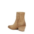 thumbnail image 2 of Sam Edelman Wilda Golden Caramel Stacked Block Heeled Pointed Toe Western Boots (Golden Caramel, 7.5), 2 of 6