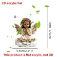 thumbnail image 3 of JoyMoreHome Miniature Angel Figurines - Small Angel Ornaments Resin Mini Figurines for DIY Micro Landscapes Craft Decoration Accessories, 3 of 4