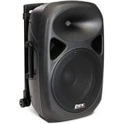 LyxPro 10” Inch Active PA Rechargeable Battery Speaker System, Equalizer, Bluetooth Connection, USB-SD Slot, MP3 AUX, Mic,1/4" 1/8" 3.5mm Inputs, SPA-10 Battery