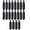 type 2-Black, variant on Pack of 20 Sound Rattles Fly Tying Baits Making Accessory for Hard Baits Fly Fishing Lure Jigs Rattles Insert Tube