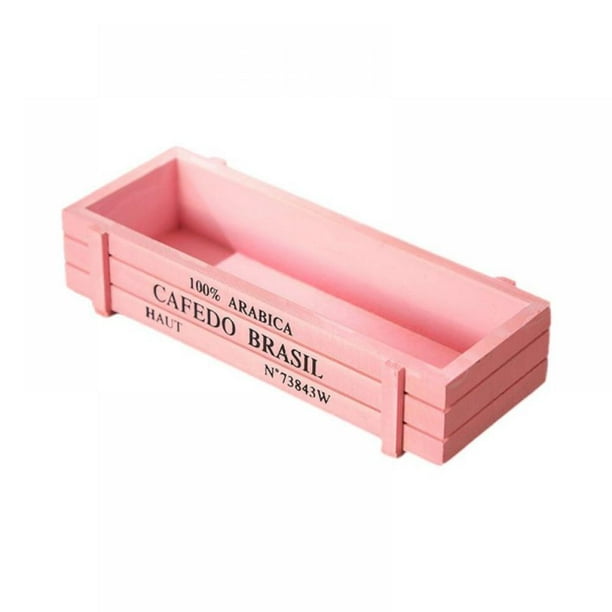 Wooden Garden Planter Vintage Planter Box Rustic Rectangular Plant