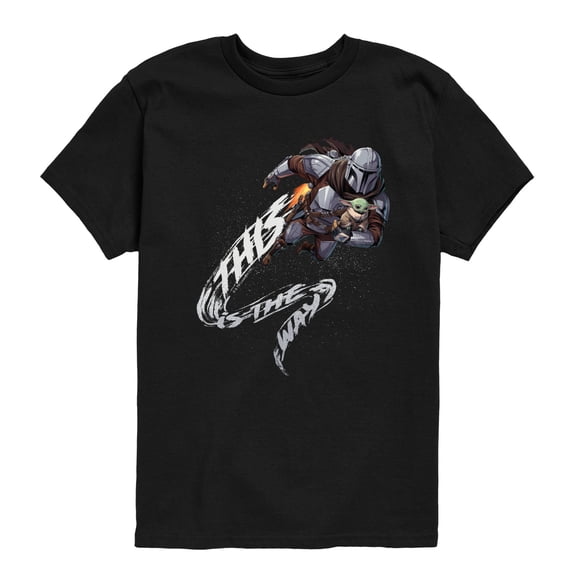 The Mandalorian And Grogu - This Is The Way - Youth Boys Short Sleeve Graphic T-Shirt