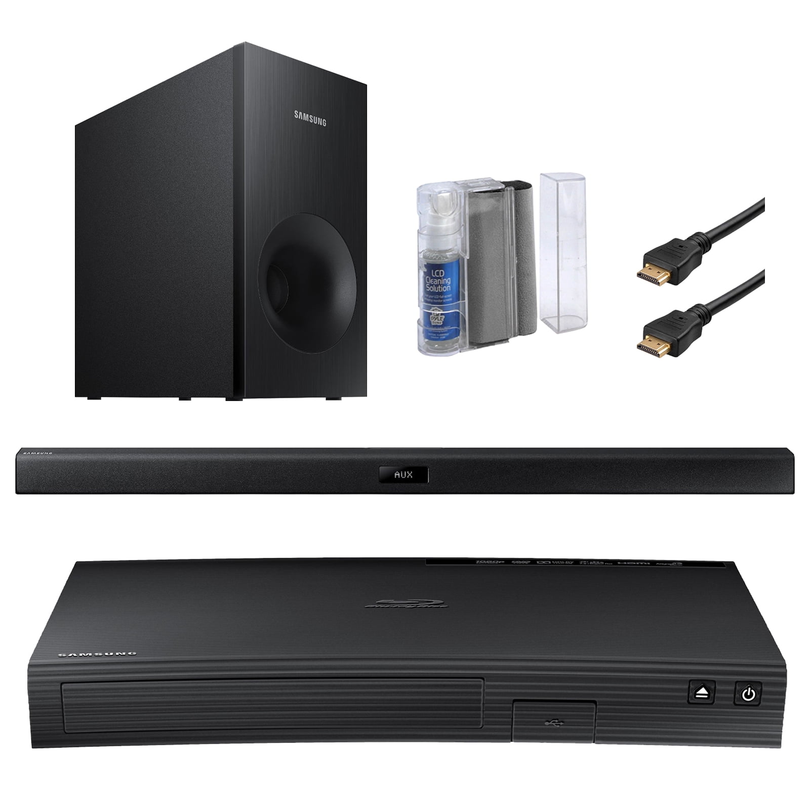 Samsung SBDJ5700 Curved Bluray CD DVD Player with Wifi Bundle With