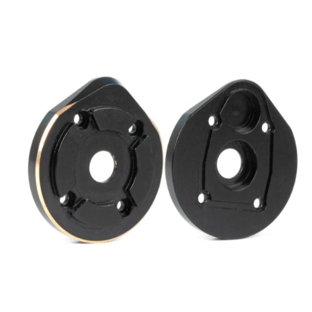 Cubierta de Eje Ligera de Latón Tholdsy para Accesorios de Coche 1/10 Axial SCX10