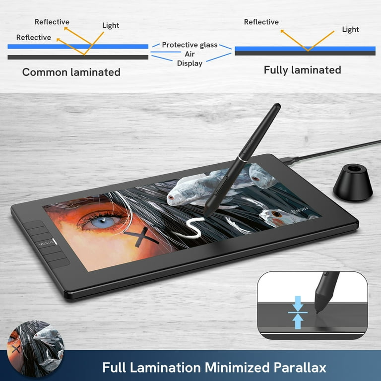 Amazon.com: VEIKK VK1200 11.6 inch Drawing Tablet with