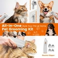 thumbnail image 3 of "Dog Grooming Vacuum, Dog Grooming Kit with Pet Clippers, 12,000Pa Pet Hair Vacuum for Dogs, Low Noise Home Cleaning Tool in 1, PG10 ", 3 of 6