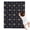 Dark Blue Celestial, variant on Dark Blue Celestial Body Pattern Blanket,Comfortable Soft Flannel Throw Blanket,All Season,Warm Lightweight Blankets for Sofa Bed Couch Living Room Chair,30"x40"