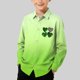 thumbnail image 1 of Blusa y camisa de manga larga con cuello vuelto para niños, camisa informal de moda para niños y niñas, camisa de manga larga con estampado del Día de San Patricio, camisa de manga larga con cuello vu, 1 of 7