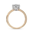 thumbnail image 4 of IGI Certified Lab Grown Diamond Engagement Ring | Center 10x7mm Pear Cut 6 prong Solitaire Wedding Anniversary Rings For Women In 18k Solid Rose Gold | F-G, VS-SI Quality (1.90 Ctw) Ring Size-8, 4 of 7