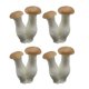thumbnail image 1 of Pack Of 4 PU Miniature Mushroom Figurine Realistic Simulation Mushroom for Shop, 1 of 5