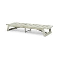 thumbnail image 3 of Melissa Outdoor Acacia Wood Chaise Lounge (Set of 4), Light Gray Wash and Gray, 3 of 8