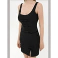 thumbnail image 4 of High-Waist Woven Mini Skirt with Bow Detail, 4 of 5