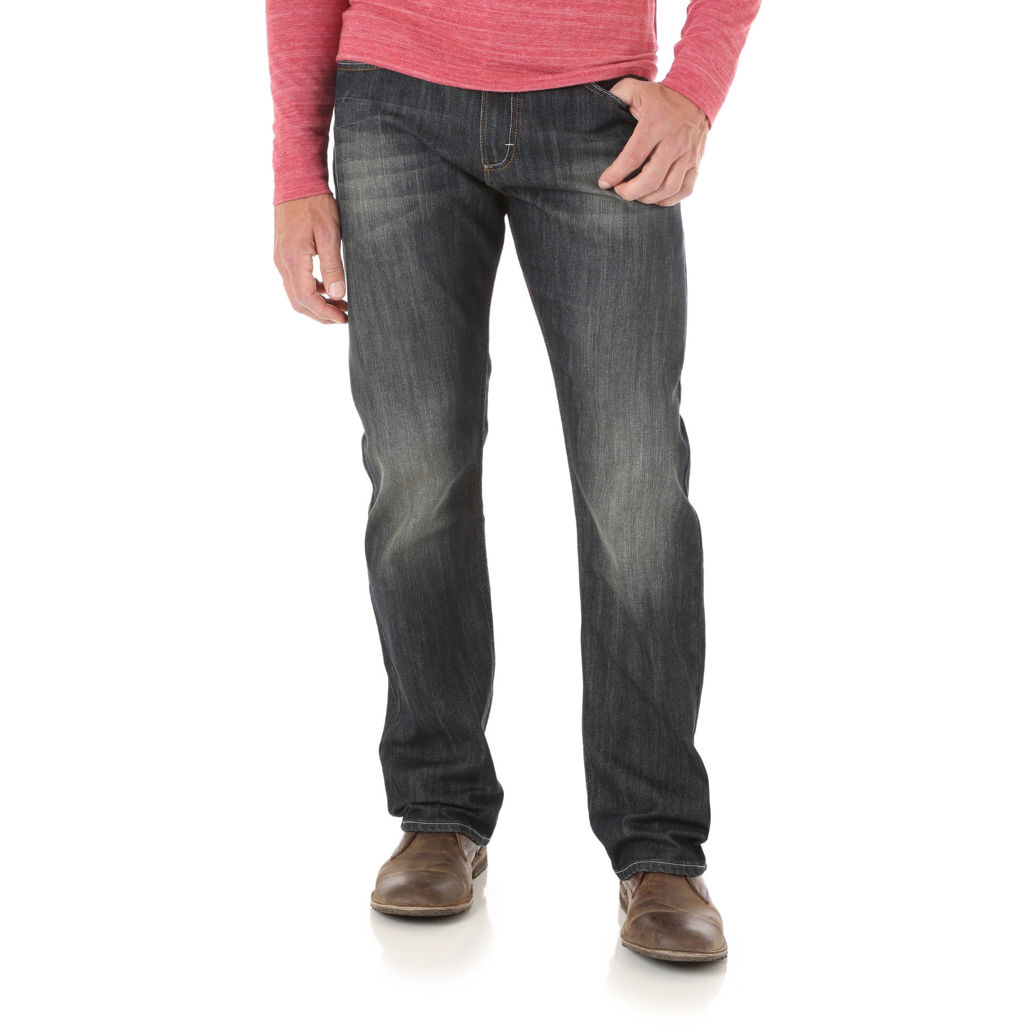 wrangler straight fit flex jeans walmart