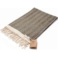 thumbnail image 4 of Smyrna Original Turkish Hand Towels Herringbone Series Set of 2  100% Cotton, 16 x 40 Inches  Decorative Bathroom Peshtemal Towel for Hand, Face, Hair, Gym, Yoga, Tea, Kitchen and Bath Army Green, 4 of 5