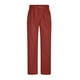 thumbnail image 4 of Puntoco Pantalones casuales largos para hombre Pantalones casuales holgados de pierna recta de color liso con bolsillo frontal plisado doble, 4 of 5