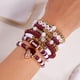 thumbnail image 5 of Pulseras apilables para aficionados al fútbol para hombres femeninos | Pulseras deportivas bohemias con charm | Regalo de joyería para el día del partido | Accesorio de playa de verano | Pulsera, 5 of 8