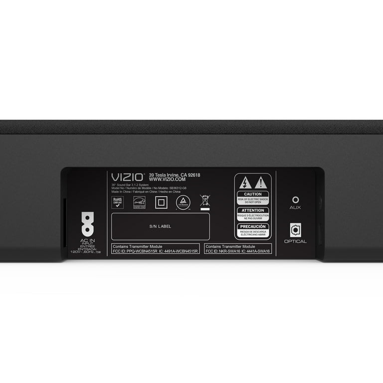 VIZIO SB36312 3.1.2 Premium Home Theater Sound System with Dolby