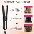 thumbnail image 4 of SKIMI Airflow Styler, Titanium Hair Straightener & Curling Iron with Cooling Air Vents, 4 of 6
