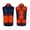 Blue, variant on Meichang Heated Vest Men and Women Plus Size Outdoor Work Outerwear Rechargeable with USB Port Heated Jacket Hunting Body Warmer Heated Clothing