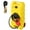 Yellow, variant on 15 Gallon Fuel Caddy, Portable Gas Fuel Tank Container with LE Fluid Transfer Siphon Pump and 10ft. Delivery Hose, Diesel Storage Can On-Wheels for Cars, Lawn Mowers, ATVs, Boats, Yellow
