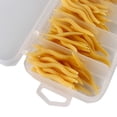 thumbnail image 4 of Cebo de pesca de lombrices 150pcs Artificial Suave Cebo De Pesca De Lombriz Señuelo De Cebo De Beige, 4 of 7