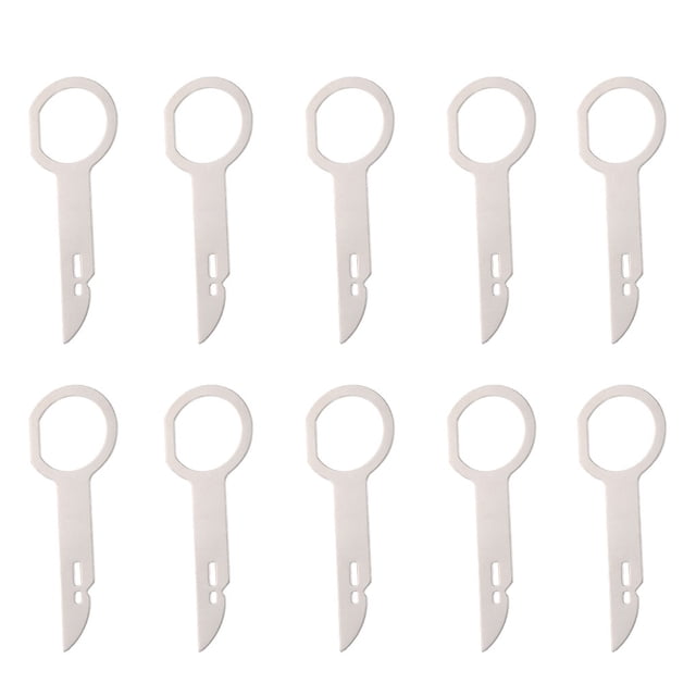 Youkk Metal Professional Hand Tool Set - Tools For All Automotive Needs Durable Sturdy Car Radio Removal Tool Car Tools set one(10PCS)