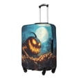thumbnail image 3 of Luggage Cover Anti Scratch, Halloween Pumpkin Monster Moon Elastic Suitcase Protector Suitcase Covers for Luggage Fits 18-32 Inch Luggage, 3 of 6