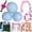 Light Blue(3 -Cluster), variant on Reusable Balloon Garland Cluster, Reusable Inflatable Balloon Arch Garland, PVC Reusable Balloons for Birthdays, Weddings, Party Decoration