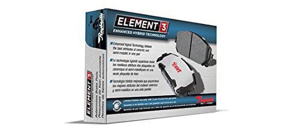 Raybestos EHT798H Enhanced Technology Friction Pads Brake Pad Set Fits select: 1999-2001 MAZDA PROTEGE