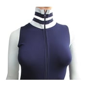 Fenty Puma by Rihanna Women Longsleeve Full Zip Bodysuit, Evening Blue, Size XXS