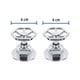 thumbnail image 2 of Juego de 2 manerales para regadera, volante, cromo, Tubig Foset TBMR-61, 2 of 2