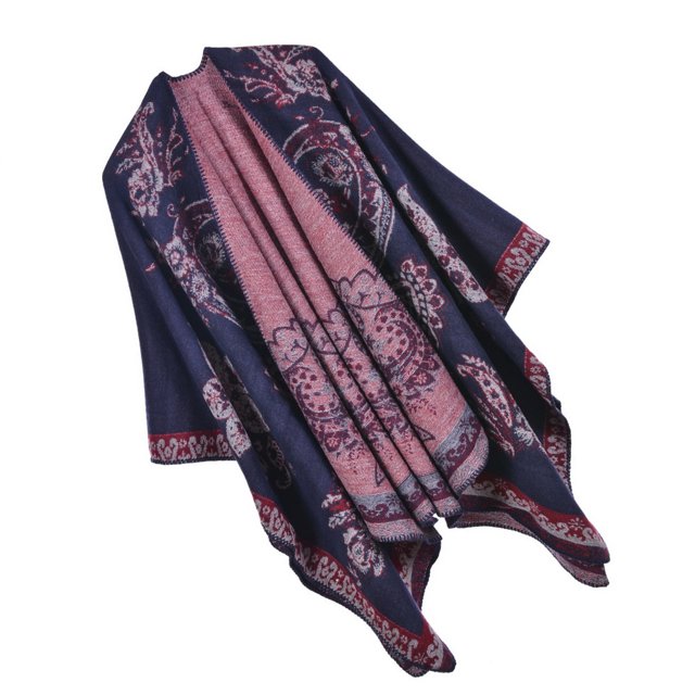 Sonducket Bufanda de invierno para el cuello, Ponchos cálidos, simulación de Cachemira, diseño grueso, calentador de cuello, suministros de poliéster Accesorios de disfraces tipo 9 Sonducket AP007116-09