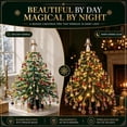 thumbnail image 2 of DIY Crystal Bead Christmas Tree Kit, Handmade Holiday Craft Set with Sparkling Beads, Tabletop Xmas Decoration for Adults Home Party, 2 of 6