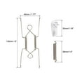 thumbnail image 2 of Uxcell 9 Pack Plate Hanger, 6 inch Stainless Steel Wall Plate Hangers for Decorative Plates and Arts, 2 of 6