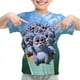 thumbnail image 5 of Ropa para niños, camiseta de Grizzy y los Lemmings, camisetas de cuello redondo para niñas y niños, ropa de verano de manga corta, camiseta para niños, camiseta, 5 of 5