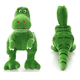 thumbnail image 3 of Peluche De Dinosaurio T Rex 30 Cm X 25 Cm Xtellar Verde, 3 of 3