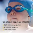 thumbnail image 3 of Gafas de natación FINIS H2 Performance para niños de 3 a 6 años, antivaho, color azul, 3 of 7