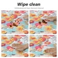 thumbnail image 4 of ONETECH  Round Tablecloth Tables, Round Table Cover is Stain Resistant, Washable. Perfect for Indoor, Outdoor Tablecloth, Kitchen, Dining, Wedding, Parties - Multi Flower, 4 of 7