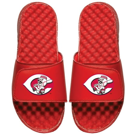 Youth ISlide Red Cincinnati Reds Alternate Logo Slide Sandals