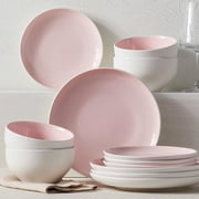 Better Homes & Gardens Blush Vivian Stoneware 12 Piece Set