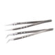 thumbnail image 2 of Pinzas de mantenimiento pinzas rectas de cerámica de acero inoxidable 2 piezas antimagnéticas para reparación electrónica ANGGREK Otros, 2 of 8