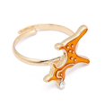 thumbnail image 1 of Christmas Elk Santa Ring For Women Fashion Cute Gold Color Drip Glaze Opening Adjustable Finger Ring Party New Year Jewelry Gift, 1 of 5