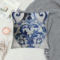 thumbnail image 2 of Chilfamy Throw Pillow Covers Home Décor Floor Pillows Cover for Couch Cushion Cover Decorative Pillowcase, Chinese Blue and White Porcelain Bottles 12x12in, 2 of 5