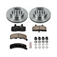 thumbnail image 3 of Power Stop Front Stock Replacement Brake Pad and Rotor Kit KOE1990, 3 of 8